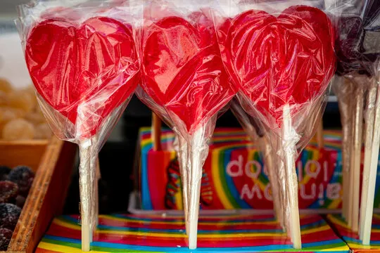 CHUPETA CORAZON X 12