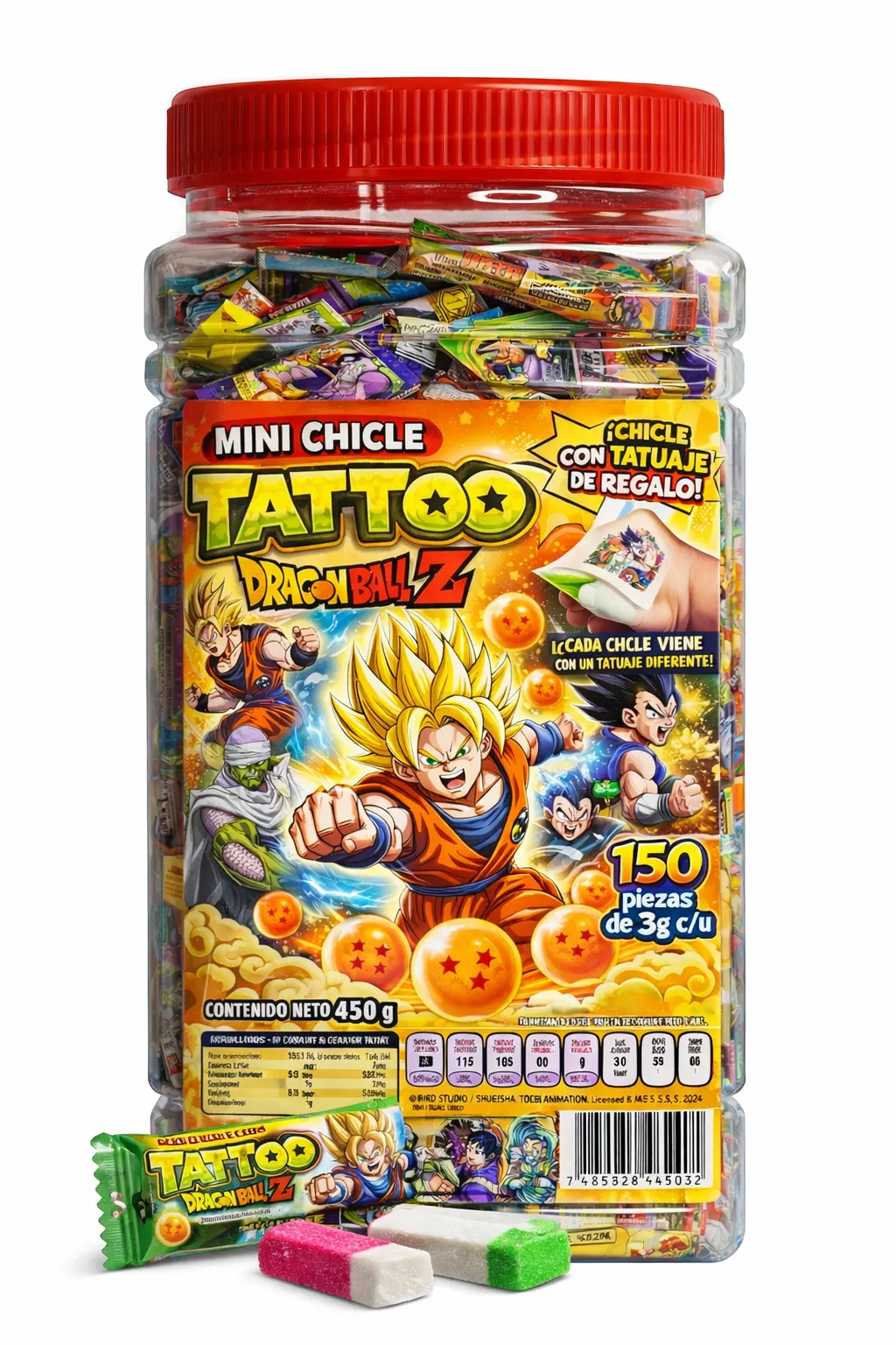 TATOO DRAGON BALL X 100