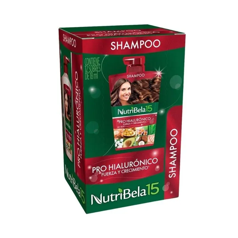 NUTRIBELA SH PROHIALURONICO (ROJO) X12
