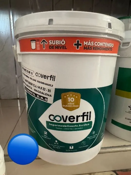 IMPERMEABILIZANTE BALDE AZUL COVERFIL