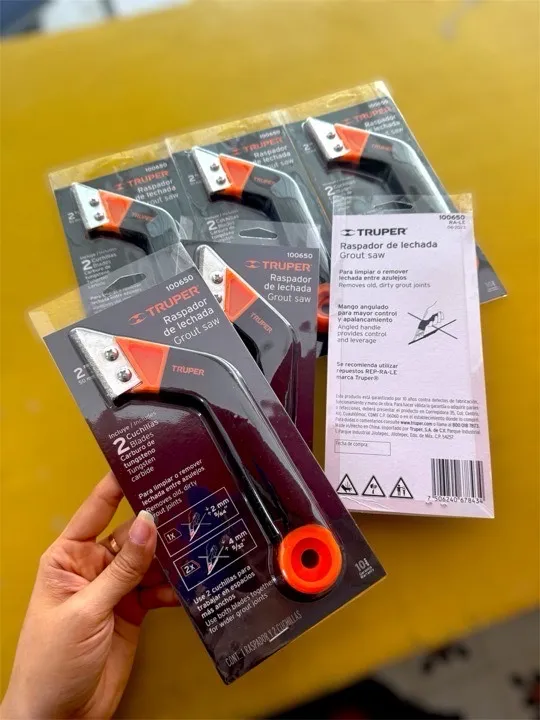 RASPADOR JUNTAS LECHADA