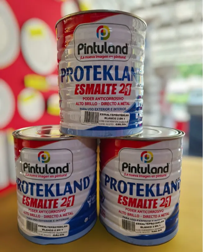PROTEKLAN GALON ESMALTE BLANCO PINTULAND