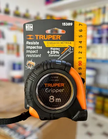 FLEXOMETRO RESISTENTE A IMPACTOS 8M TRUPER
