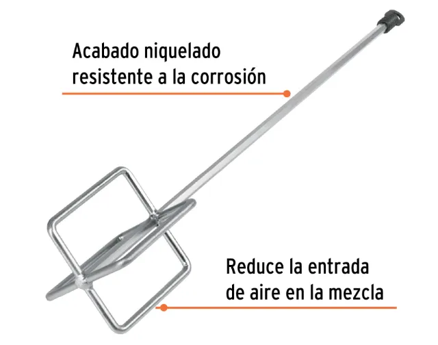 Revolvedor para mortero, 120mm de diámetro, TRUPER