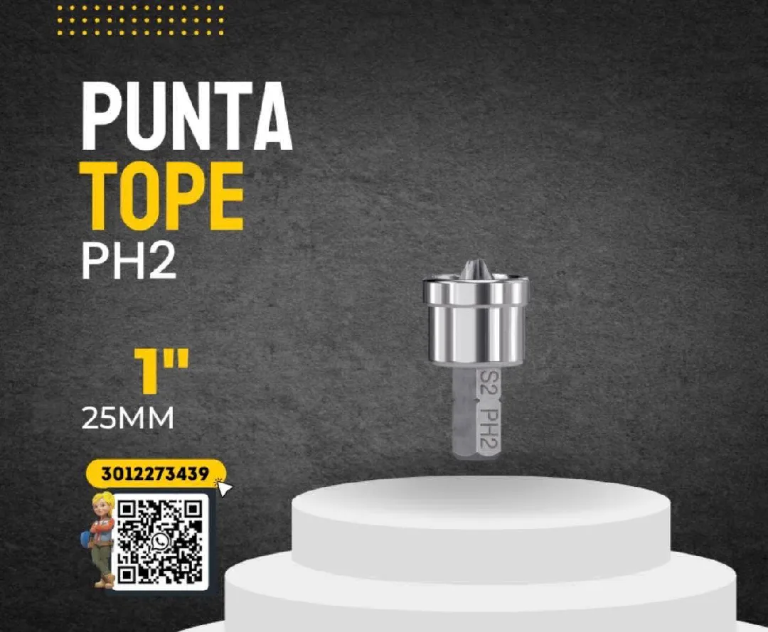 PUNTA TOPE 1" TRUPER