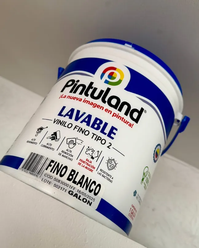 PINTULAND GALON PINTURA LAVABLE T2 (INTERIOR) BLANCO