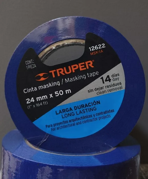 CINTA MASKING 24MM 1" TRUPER
