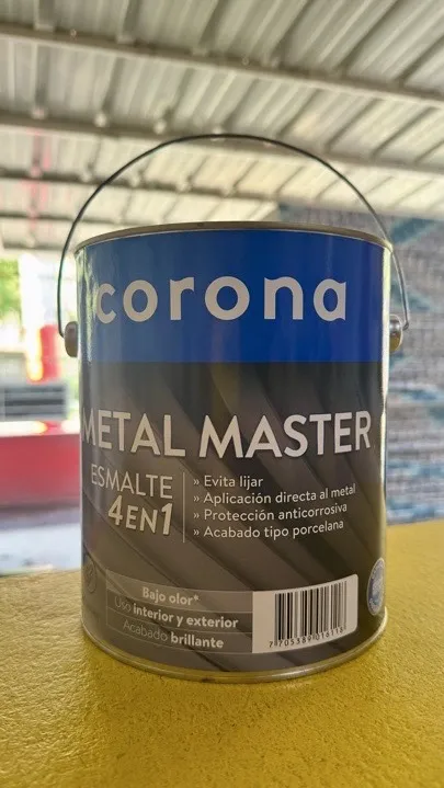 ESMALTE METAL MÁSTER 4en1 GALÓN