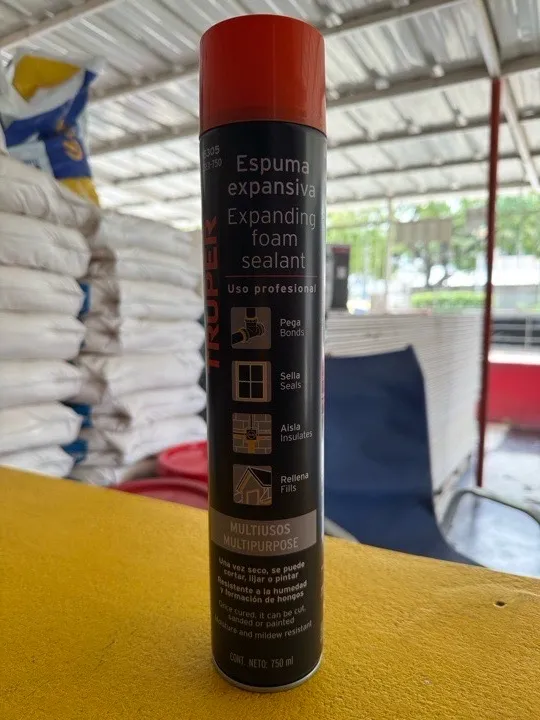 ESPUMA EXPANSIVA DE POLIURETANO 750ml