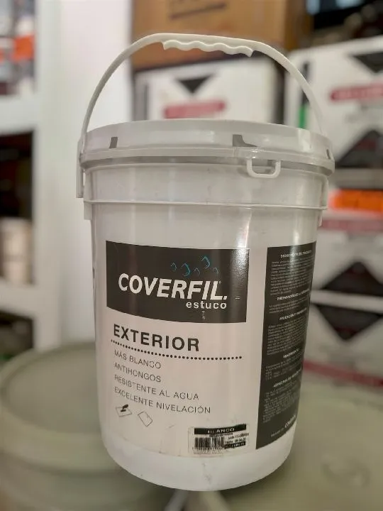 BALDE ESTUCO EXTERIOR COVERFIL