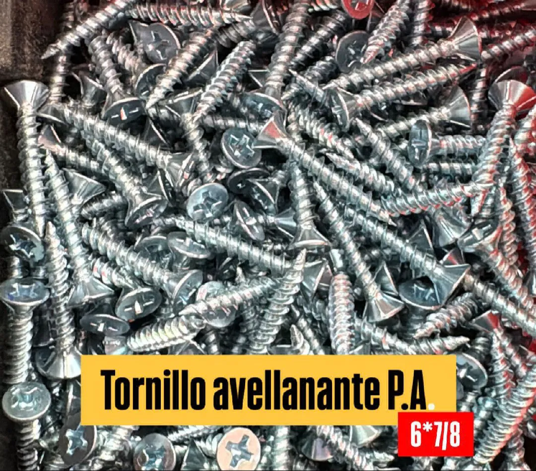 Tornillo Avellanante 6*7/8 P.A.