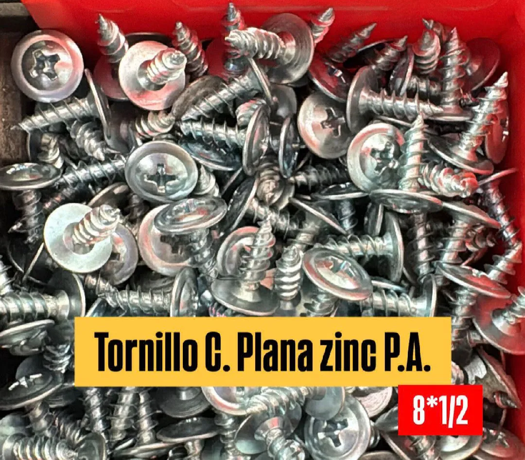 Tornillo Autoperforante 8*1/2 P.A.