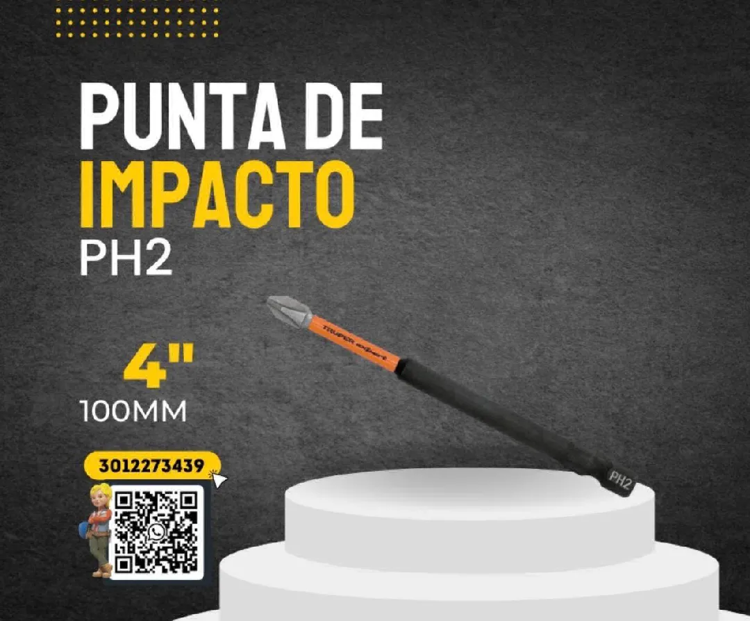 PUNTA IMPACTO 4" TRUPER