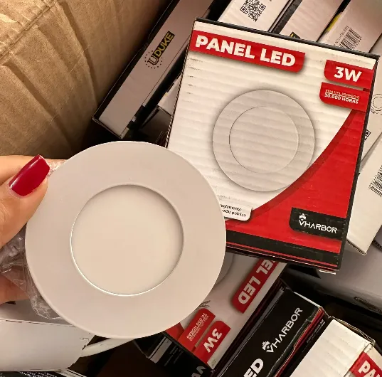 PANEL LED 3W EMPOTRAR