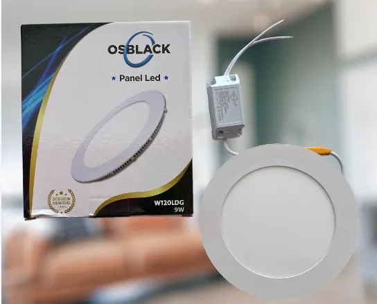 PANEL LED 9W EMPOTRAR