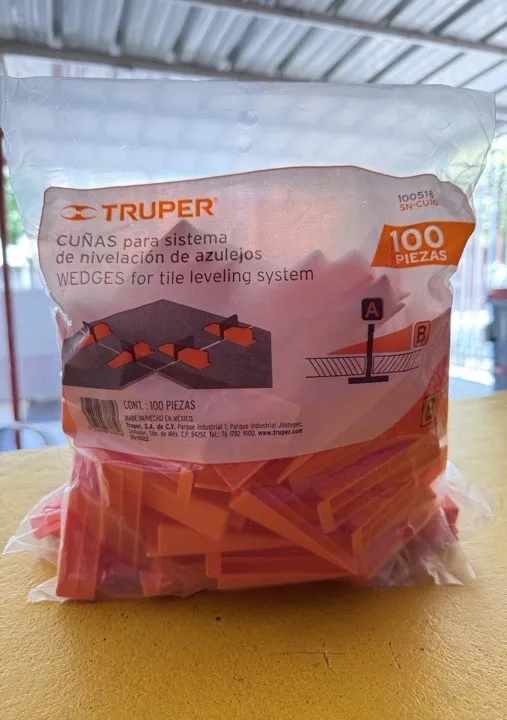 CUÑAS *100 para nivelación