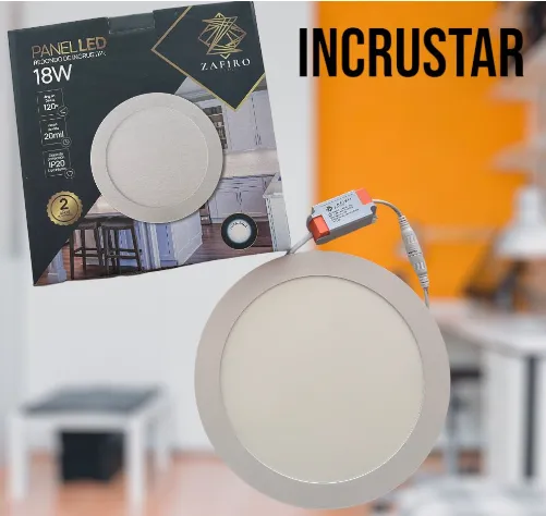 PANEL LED 18W EMPOTRAR