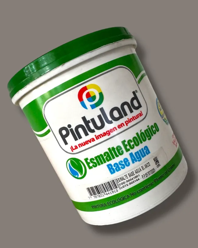 ESMALTE BLANCO BASE AGUA PINTULAND