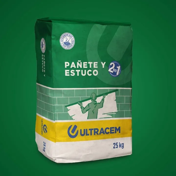 PAÑETE Y ESTUCO 2en1 25kg ULTRACEM