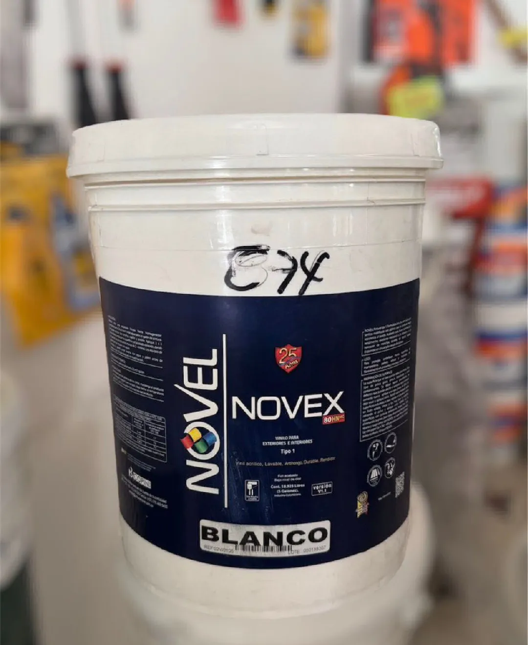 Cuñete Novel t1 exterior