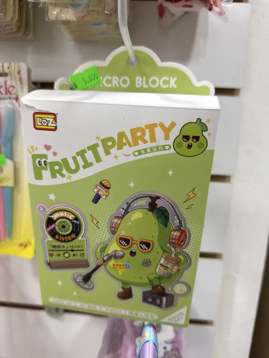 LEGOS FRUTA PERA Y MANZANA