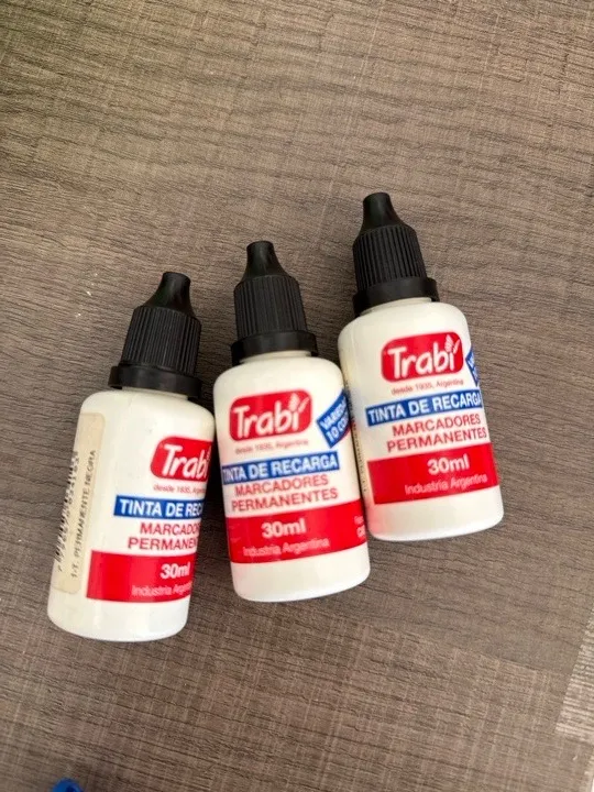 TINTA PARA MARCADOR PERMANENTE TRABI
