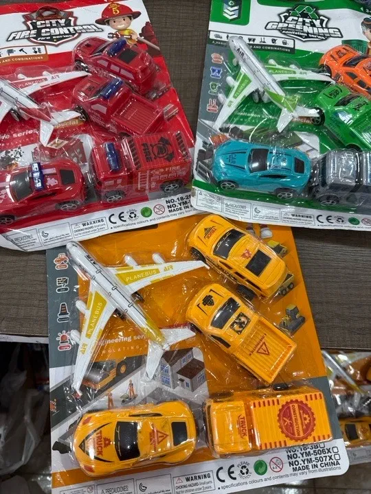 SET DE autos avión profesiones x5