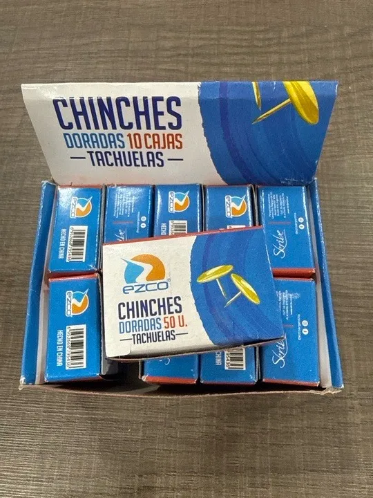 CHINCHE DORADOS 50 U EZCO
