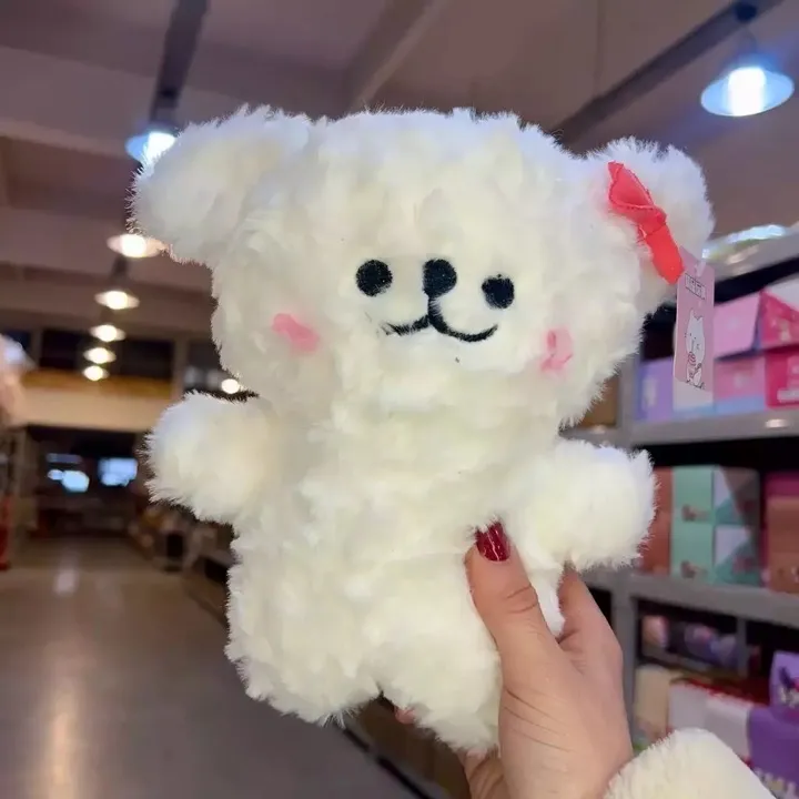 PELUCHE BLANCO CON MOÑO