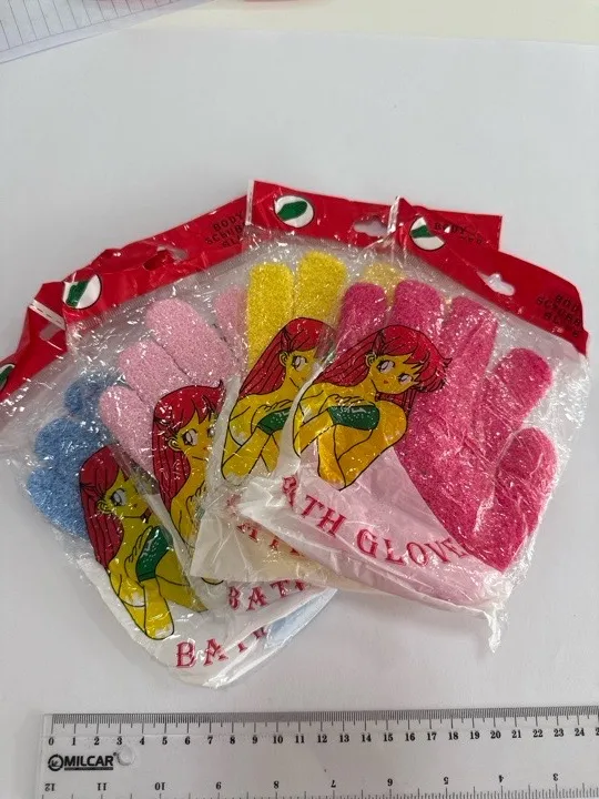 GUANTES x1 EXFOLIANTES