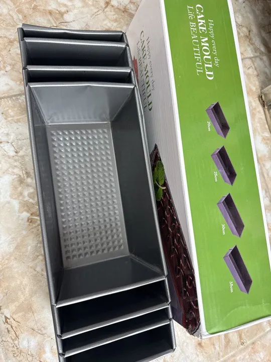 BUDINERAS X4 PCS 20,25,30 y 35cm moldes