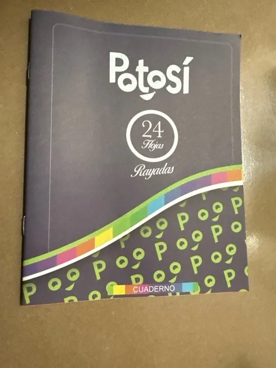 CUADERNO DE COMUNICACIONES TAPA FLEXIBLE 24 hojas Potosí