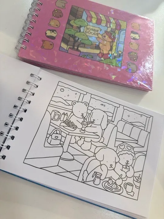 LIBROS PARA COLOREAR BOBBIE GOODS