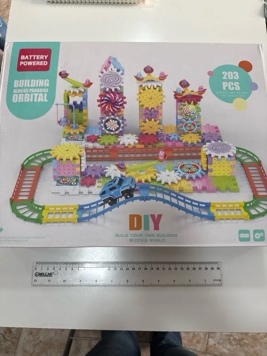 PISTA DE AUTO LEGO BLOQUES DIY BUILDING