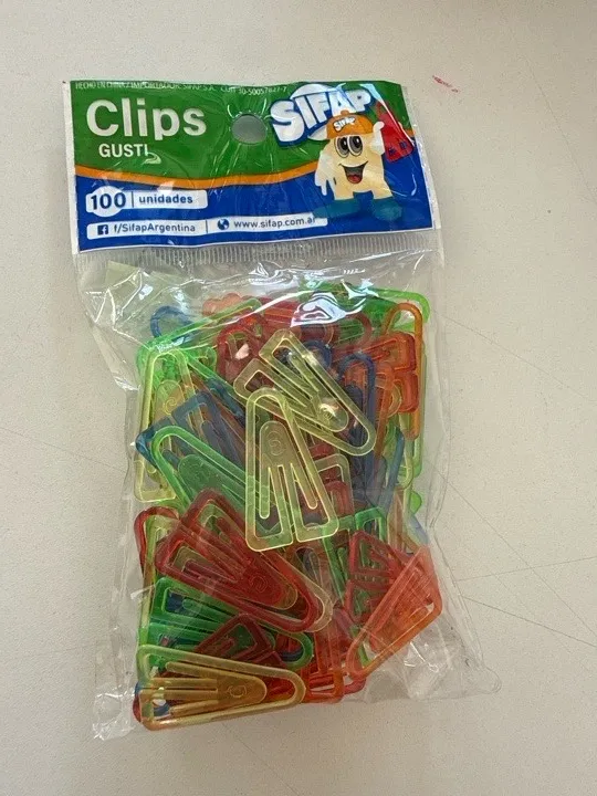 CLIPS X100 unidades SIFAP