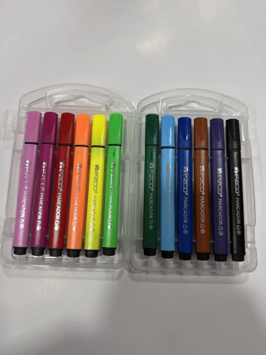 ESTUCHE MARCADORES X12 COLORES