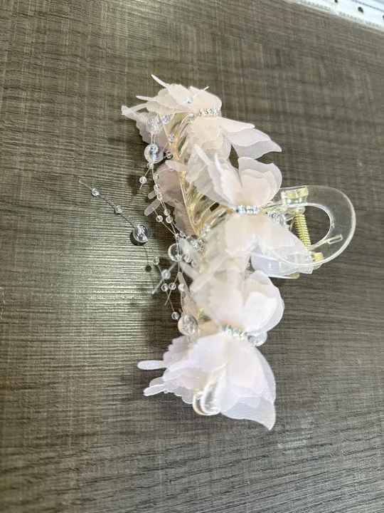 HEBILLA PARA PELO GRANDES CON DETALLES