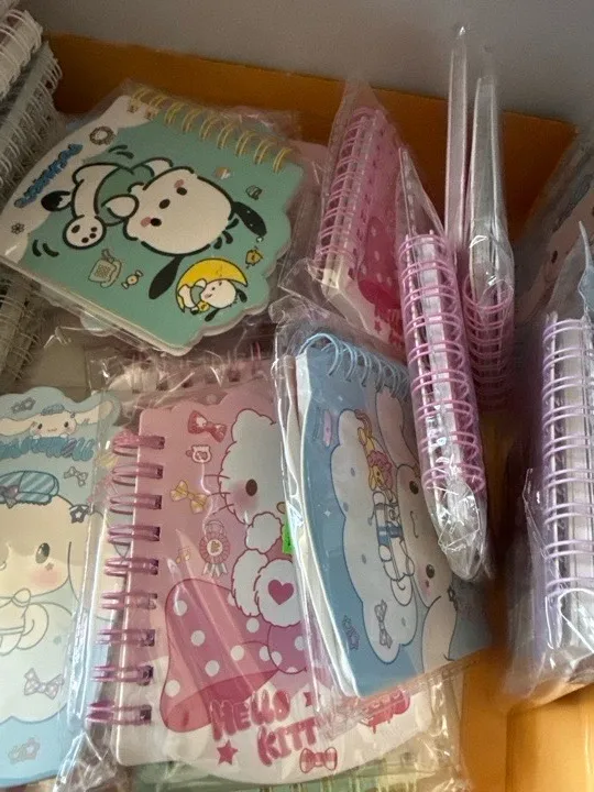 MINI LIBRETAS DISEÑOS VARIOS k pop pochaco kitty HOJAS CUADERNO