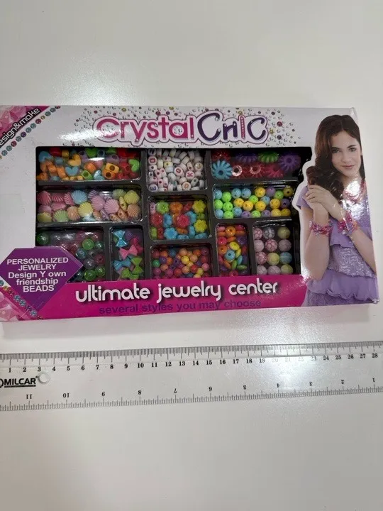 SET DE ACCESORIOS PARA ARMAR PULSERAS CON HILO en cajita