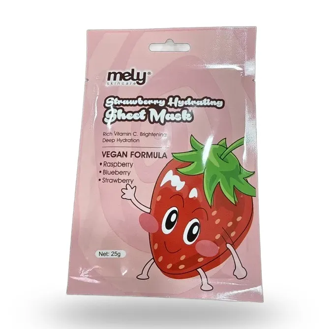 MASCARILLA FACIAL HIDRATANTE FRUTILLA
