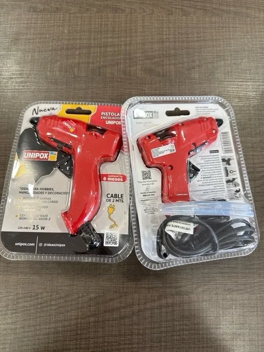 PISTOLA ENCOLADORA PATA SILICONA FINA UNIPOX