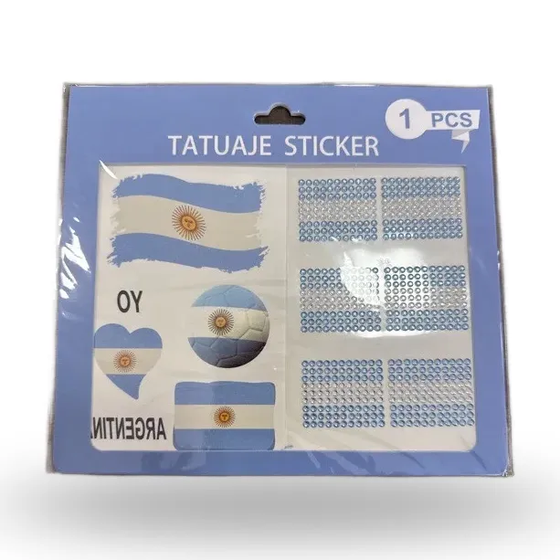 TATUAJES STICKER CON STRASS DE ARGENTINA