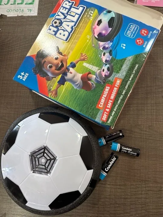 PELOTA CON LUCES HOVER BALL (NO INCLUYE PILAS)