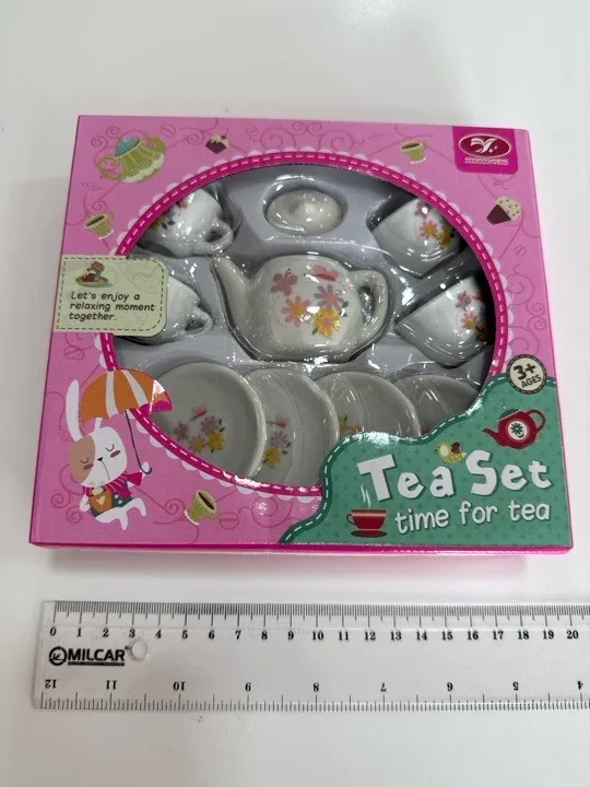 JUEGO DE TAZAS DESAYUNO TE PAVA MERIENDA MATERIAL PORCELANA