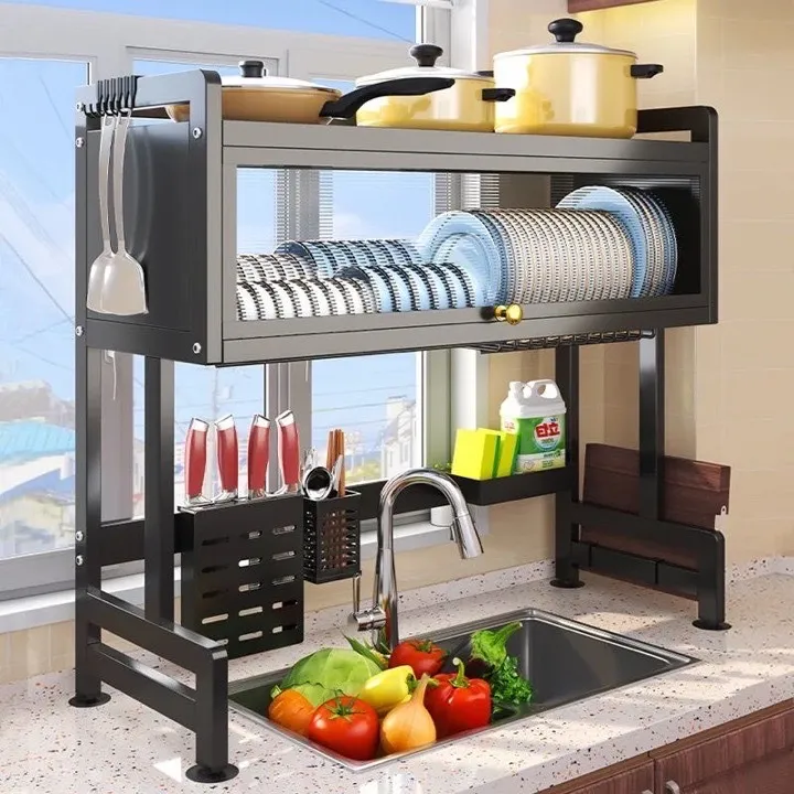 ESCURRIDOR DE PLATOS 85x30x78cm aprox (foto referencia) organizador de cocina arriba de la hacha