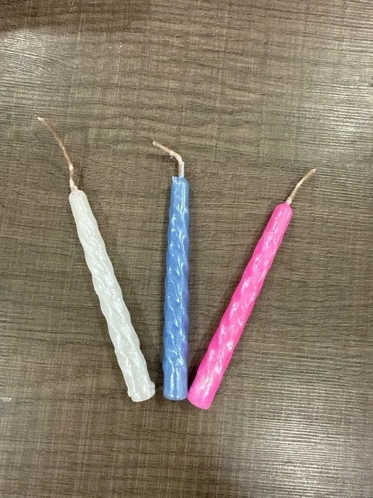VELITAS DE CUMPLEAÑOS 7cm aproximadamente