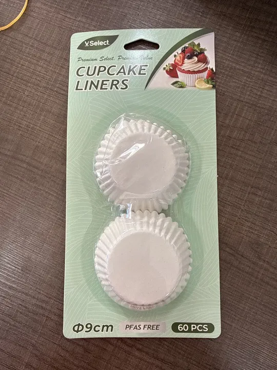 CUPCAKE x60 MOLDES DE PAPEL REDONDOS