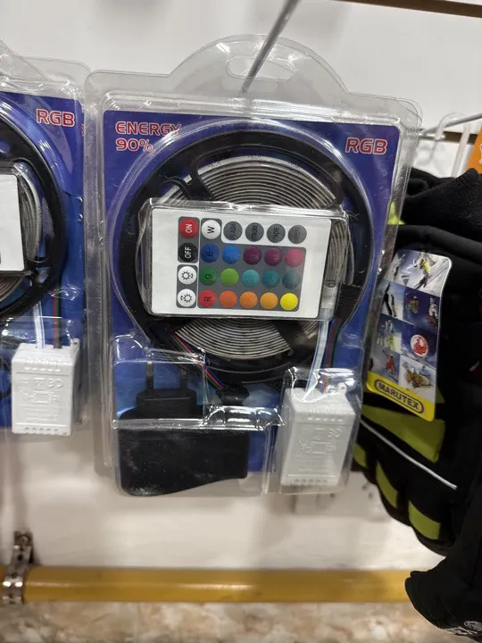 LUCES RGB CINTA LED CON CONTROL
