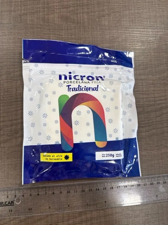 PORCELANA FRIA NICRON SECADO AL AIRE NO HORNEABLE 250g