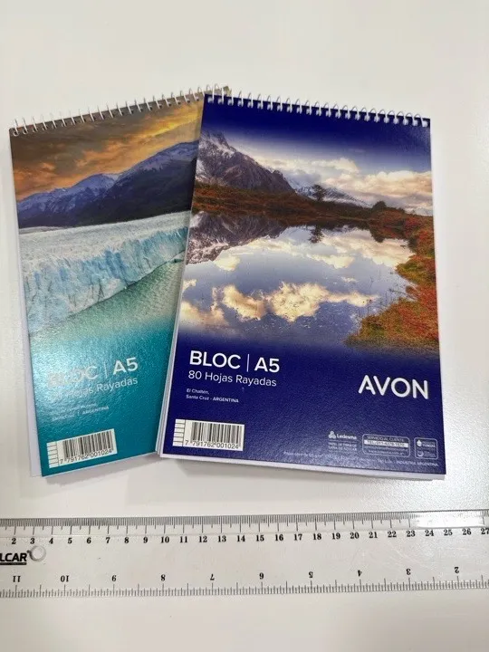 BLOC A5 HOJAS RAYADAS CUADERNO 80 HOJAS